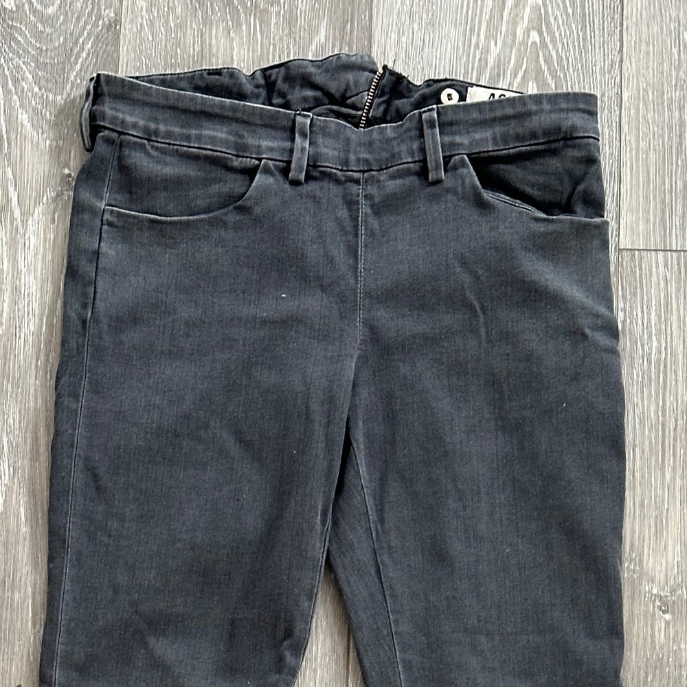 Acne Studios Women's Size W27 L34 SKIN ROCCA Back Zip Grey Skinny Jeans Jegging